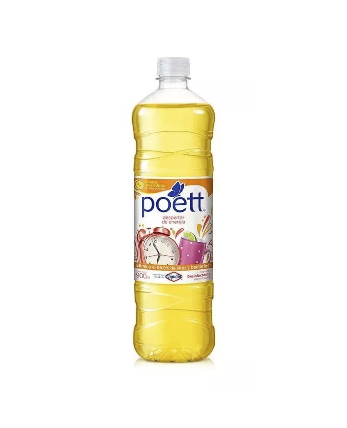 Limpiador Poett Despertar de Energia x 900 Ml